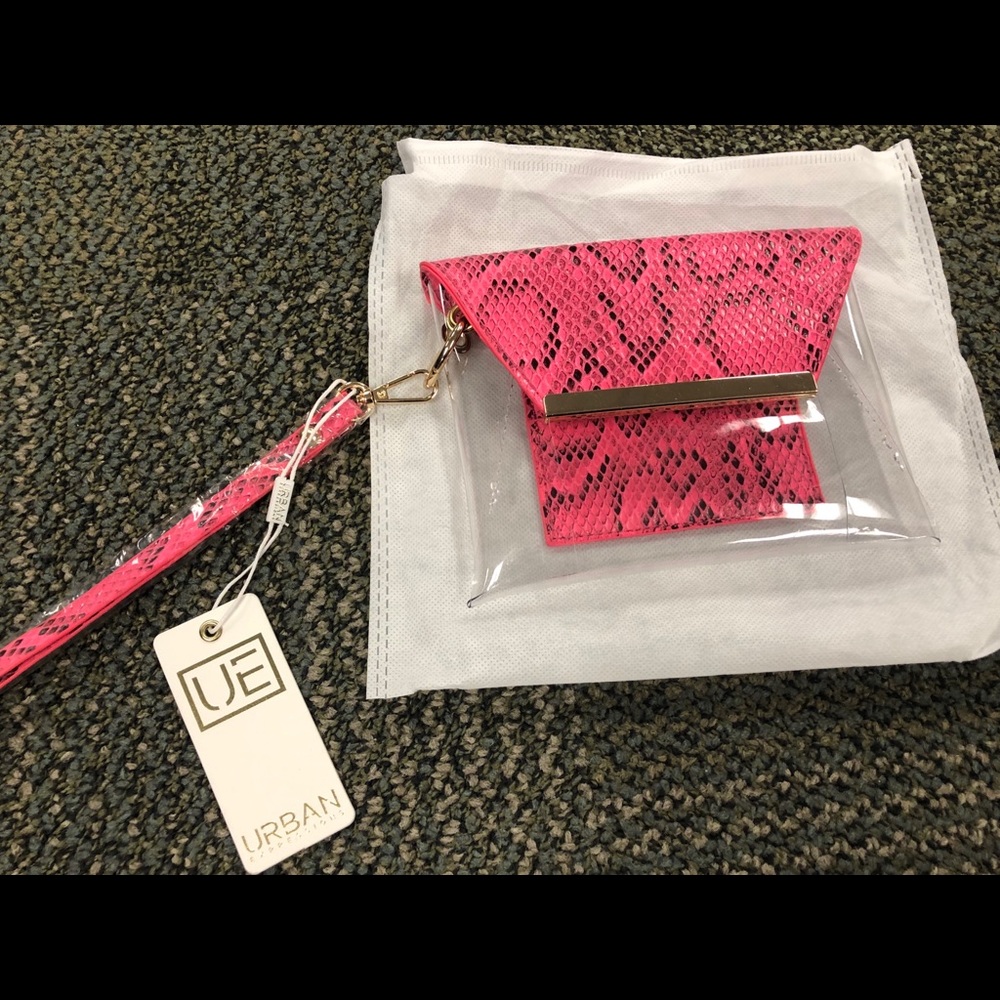 Urban Expressions Reese Vegan Envelope Clutch NWT